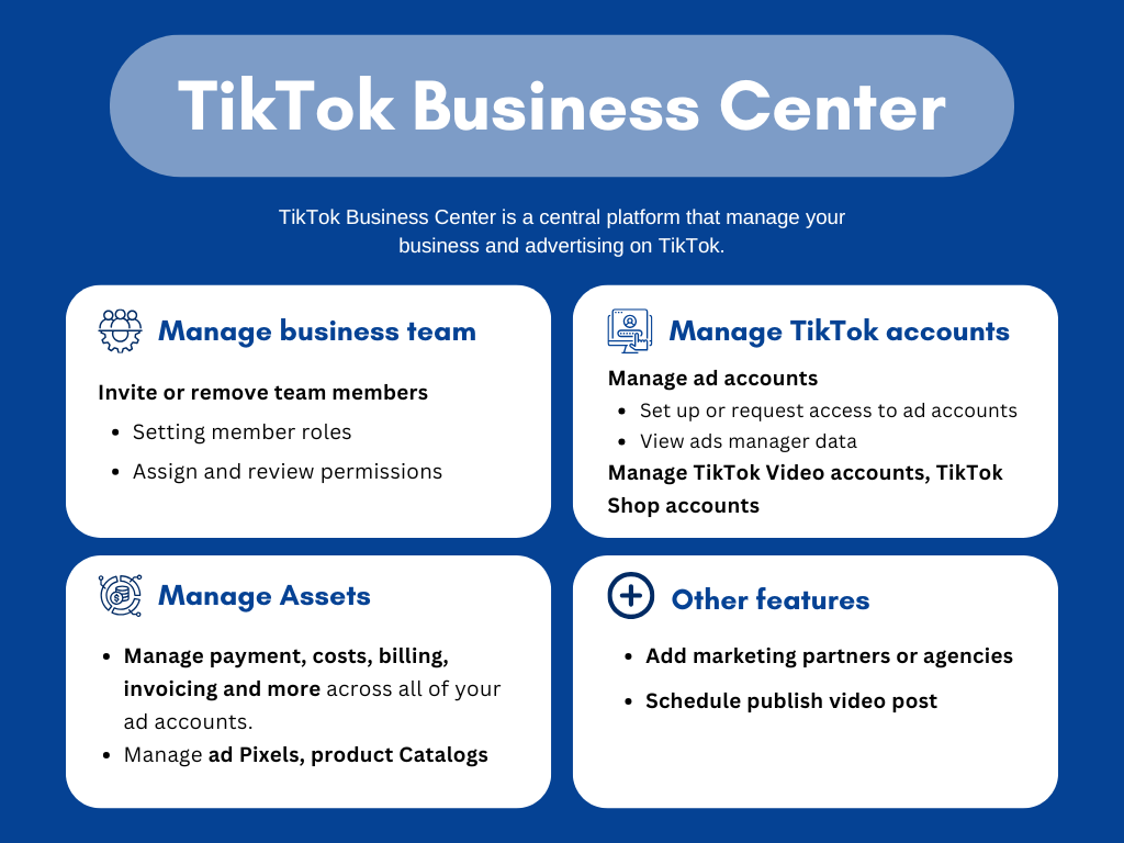 What is TikTok Business Center?